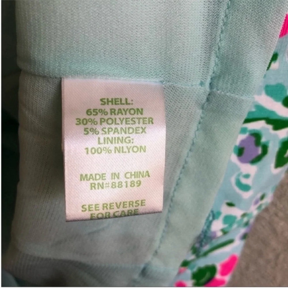 Lilly Pulitzer Brielle Southern Charm Floral Mini Dress - Picture 8 of 8